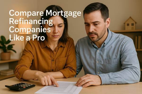 compare mortgage refinancing companies
